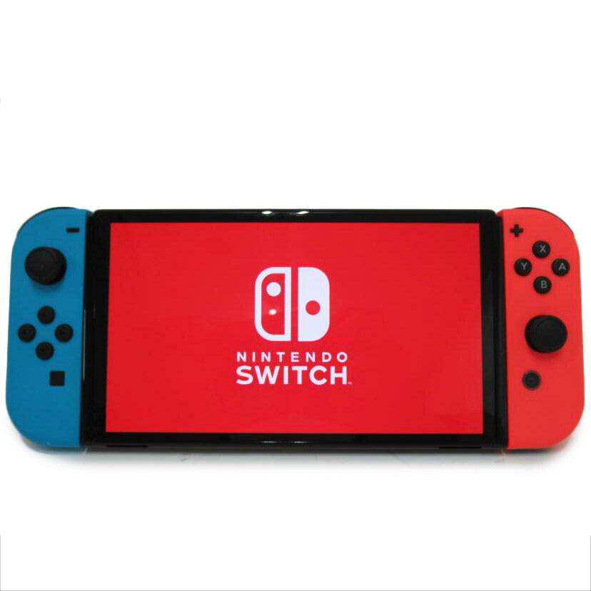 Nintendo/Nintendo Switch/有機EL/ネオンレッド・ネオンブルー/HEG-S-KABAA(JPN)//XTJ50778169980/SAランク/63