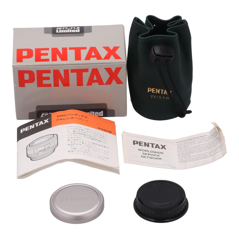 PENTAX ペンタックス /交換レンズ/77mmLimited/FA77mm F1.8 Limited//0002846/ABランク/62