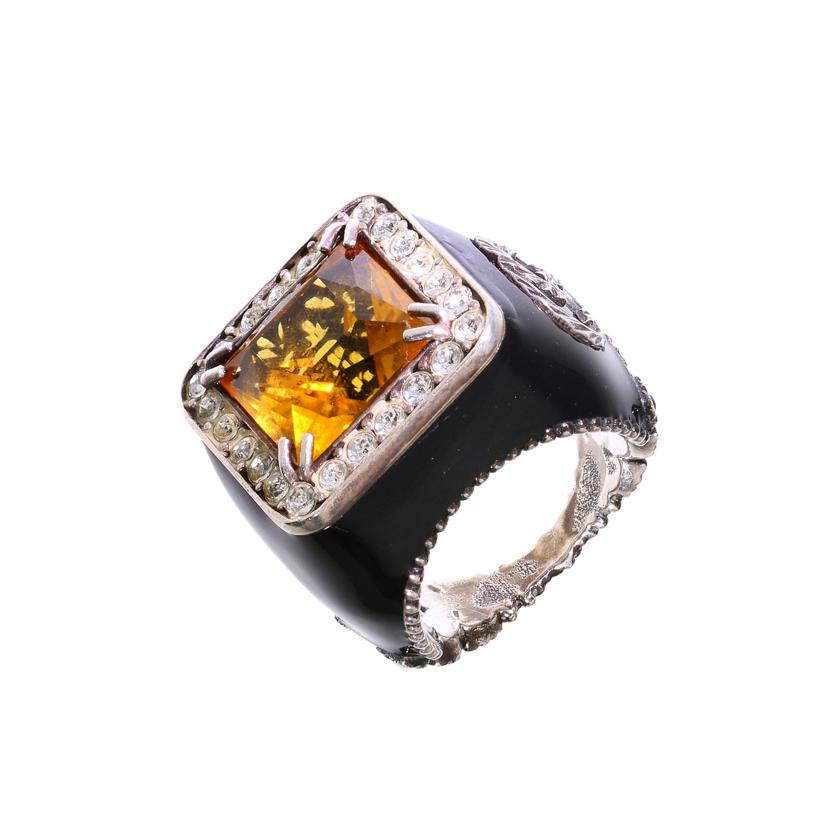 GUCCI グッチ/925/GGロゴシグネットリング//ABランク/75