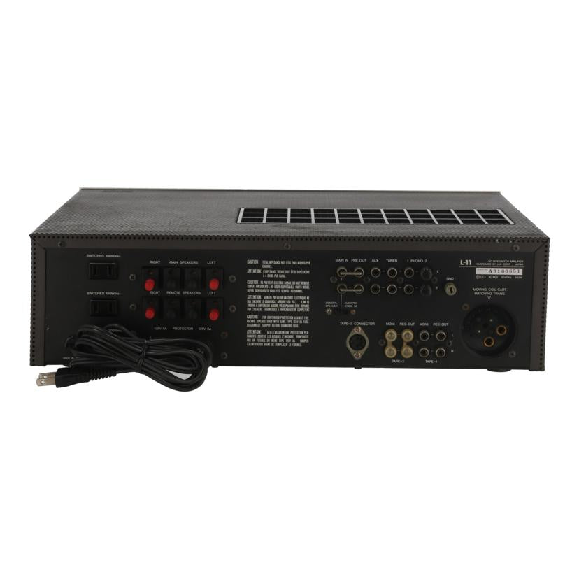 LUXMAN ラックスマン /プリメインアンプ/L-11//A9100851/Bランク/05