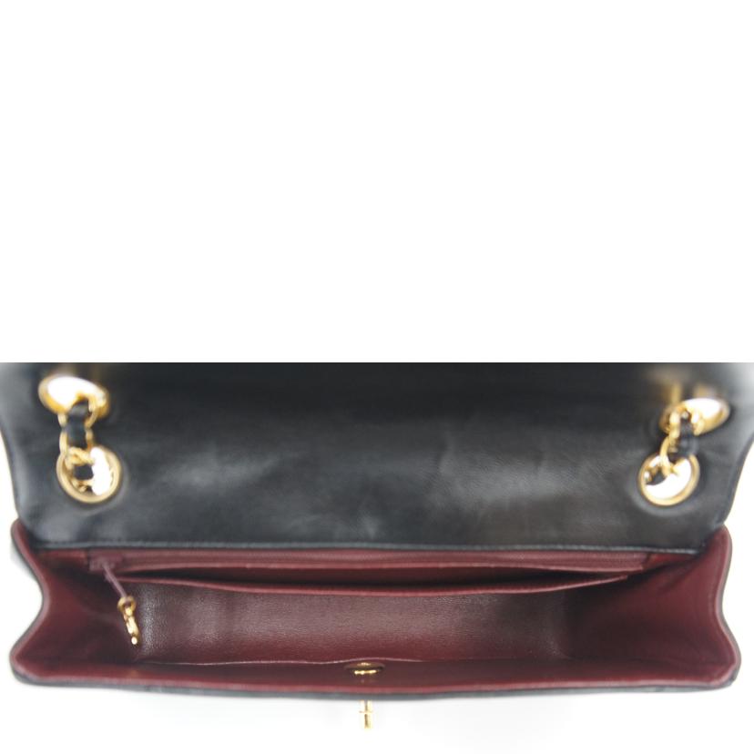 CHANEL シャネル/バイアスステッチチェーンショルダー/ラムスキン//434****/Aランク/75