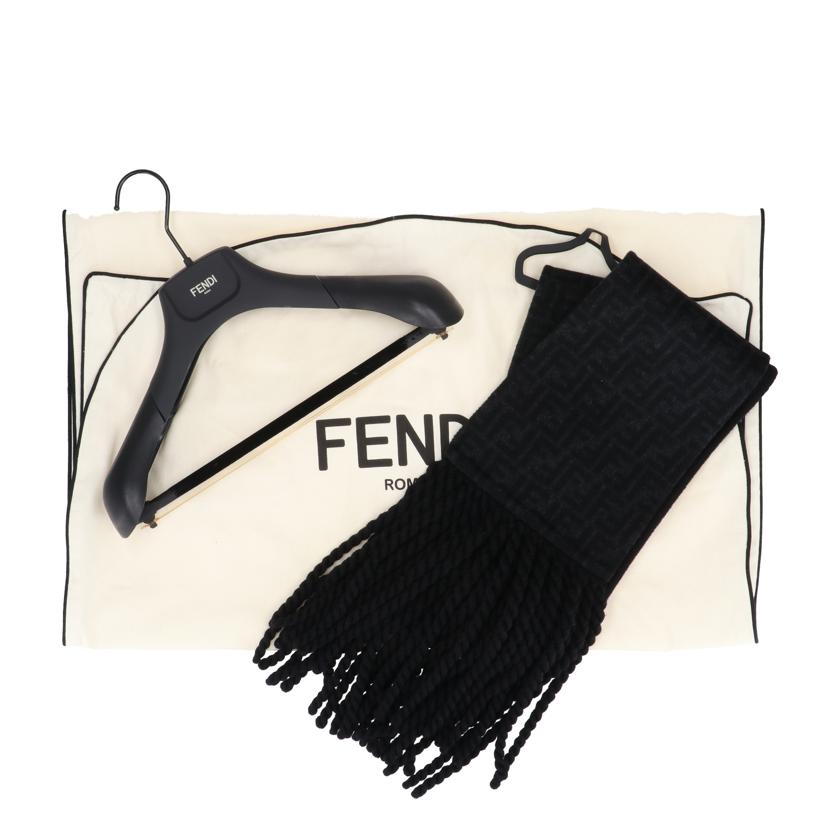 FENDI/ズッカマフラーウールロングコート/M-Lサイズ(40)/FF8835 A5HD//12C**********/Aランク/89