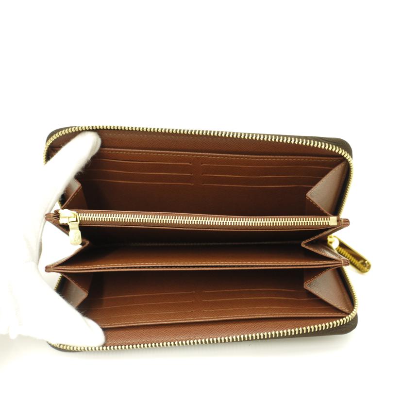 LOUIS VUITTON/新型ジッピーウォレット/モノグラム/ブラウン/M42616//LM4***/Aランク/69