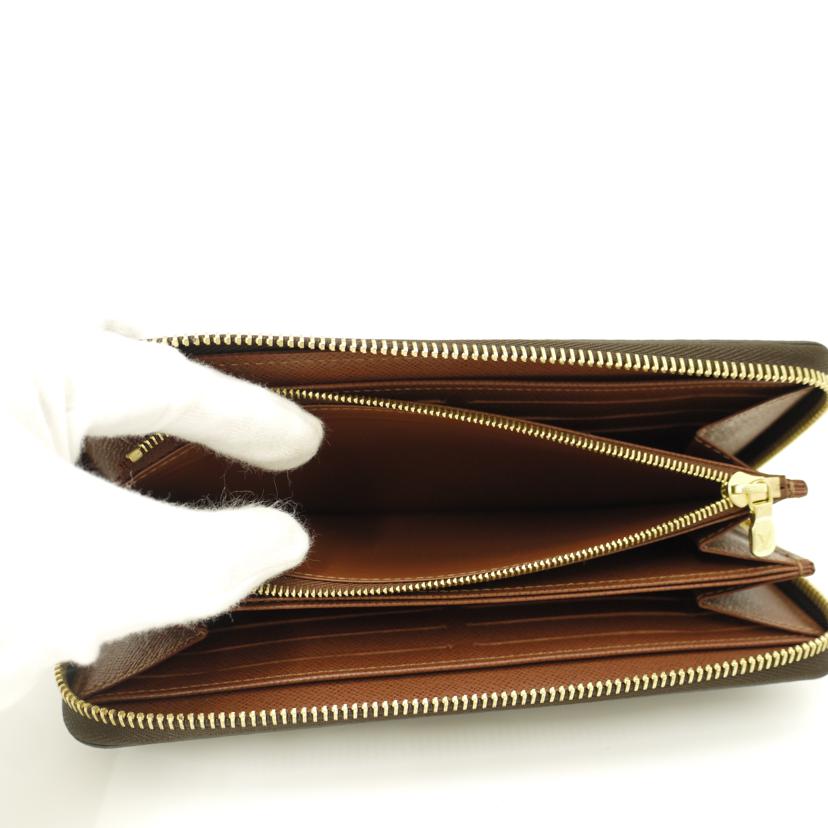 LOUIS VUITTON/新型ジッピーウォレット/モノグラム/ブラウン/M42616//LM4***/Aランク/69