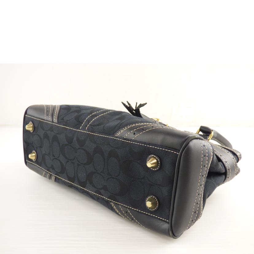 COACH コーチ/ハンプトンズシグネチャーキャリーオール/F10507//B12**/Bランク/64