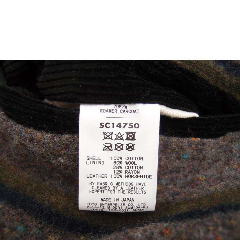 Mister Freedom×SUGAR CANE ミスターフリーダム×シュガーケーン/14ozコーデュロイローマーカーコートBLK/SC14750//ABランク/69