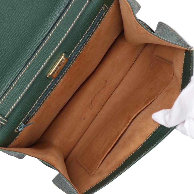 LOEWE ロエベ/バルセロナ2WAYショルダー/グリーン//ABランク/24