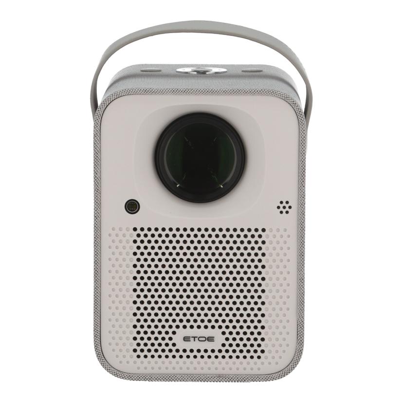 新品未使用】eTOE スマートプロジェクター A1322 グレー 【公式