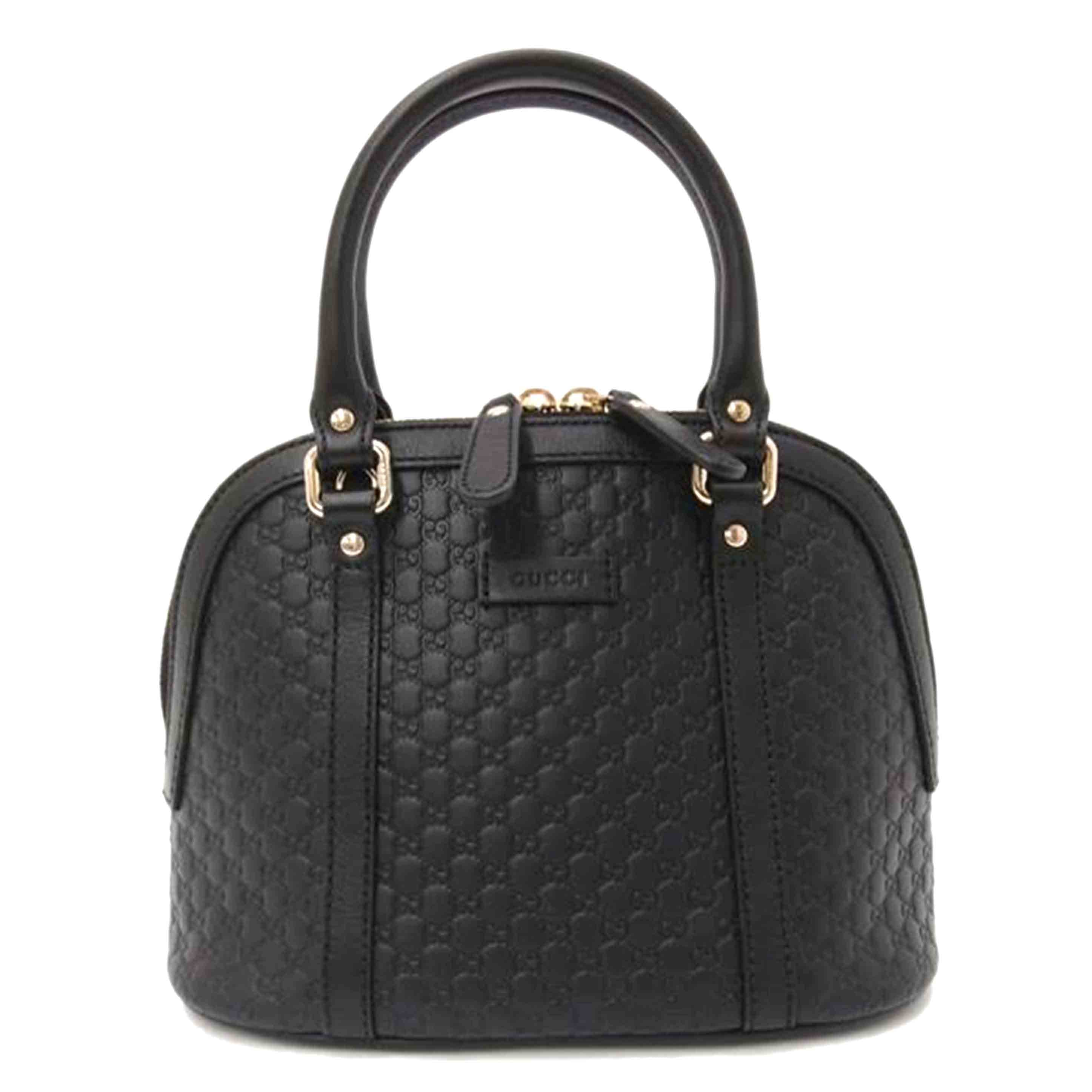 GUCCI グッチ/マイクログッチシマ2wayハンド/ブラック/449654//520***/Sランク/69