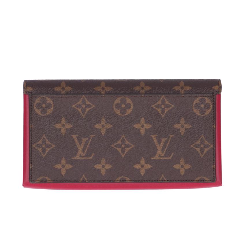 LOUIS VUITTON ルイ・ヴィトン/ポルトフォイユ・フロール/モノグラム/フューシャ/M64585//CA5***/Aランク/09