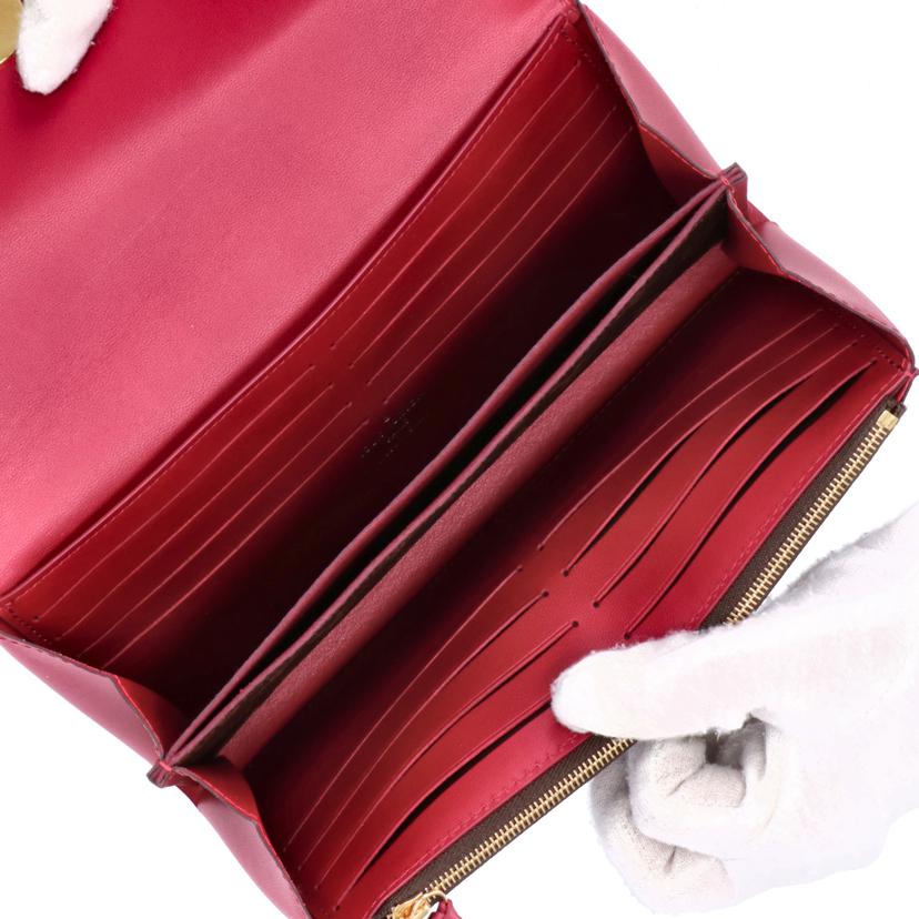 LOUIS VUITTON ルイ・ヴィトン/ポルトフォイユ・フロール/モノグラム/フューシャ/M64585//CA5***/Aランク/09