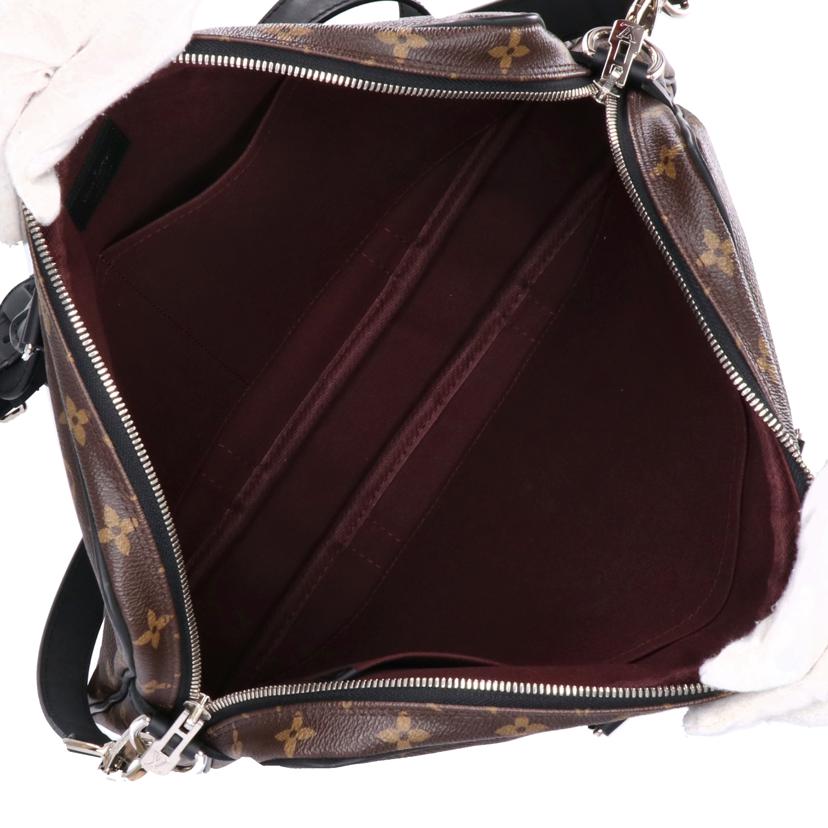 LV ルイヴィトン/ポルトドキュマン・ヴォワヤージュPM/モノグラム・マカサー/M52005//GI4***/Aランク/06