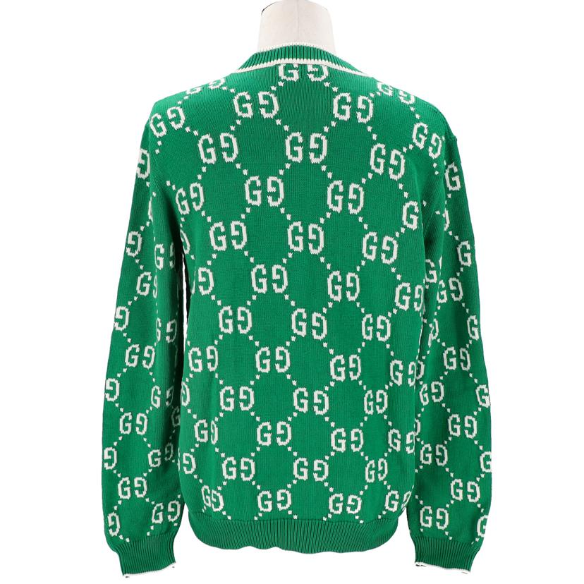 GUCCI グッチ/GGコットンインターシャ・カーディガン/703943//サイズ:M/SAランク/91