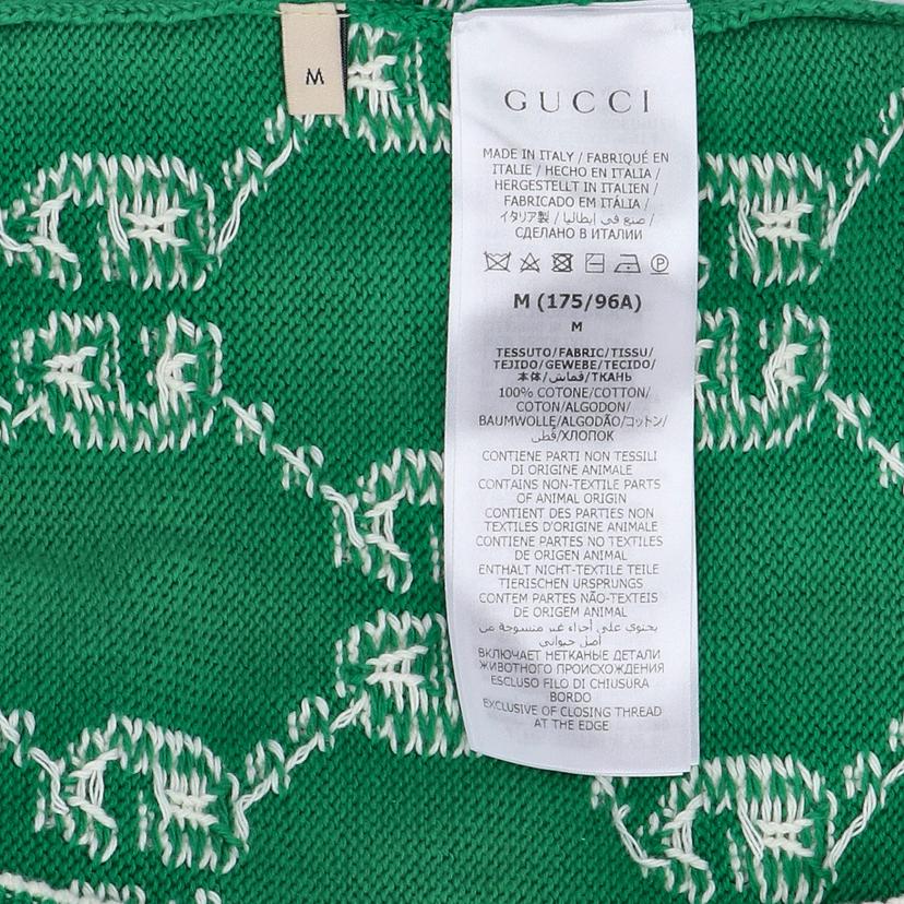 GUCCI グッチ/GGコットンインターシャ・カーディガン/703943//サイズ:M/SAランク/91