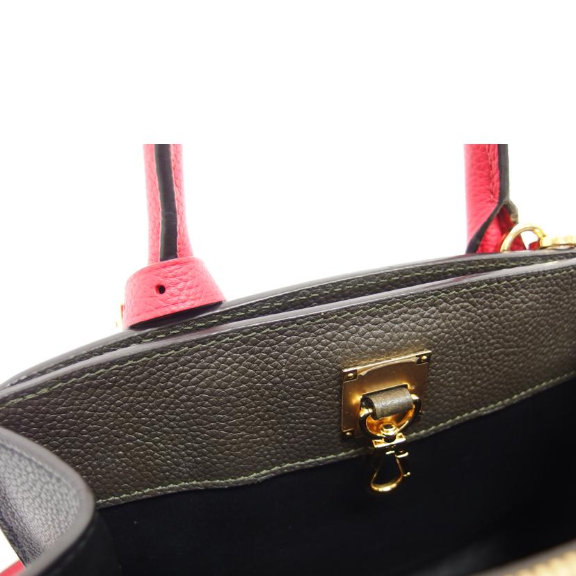 LV ルイ・ヴィトン/シティ・スティーマーMINI/ノワール×オリーブ×レッド//DU0***/Aランク/04