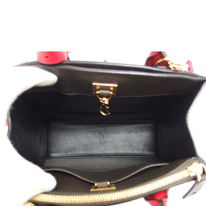 LV ルイ・ヴィトン/シティ・スティーマーMINI/ノワール×オリーブ×レッド//DU0***/Aランク/04