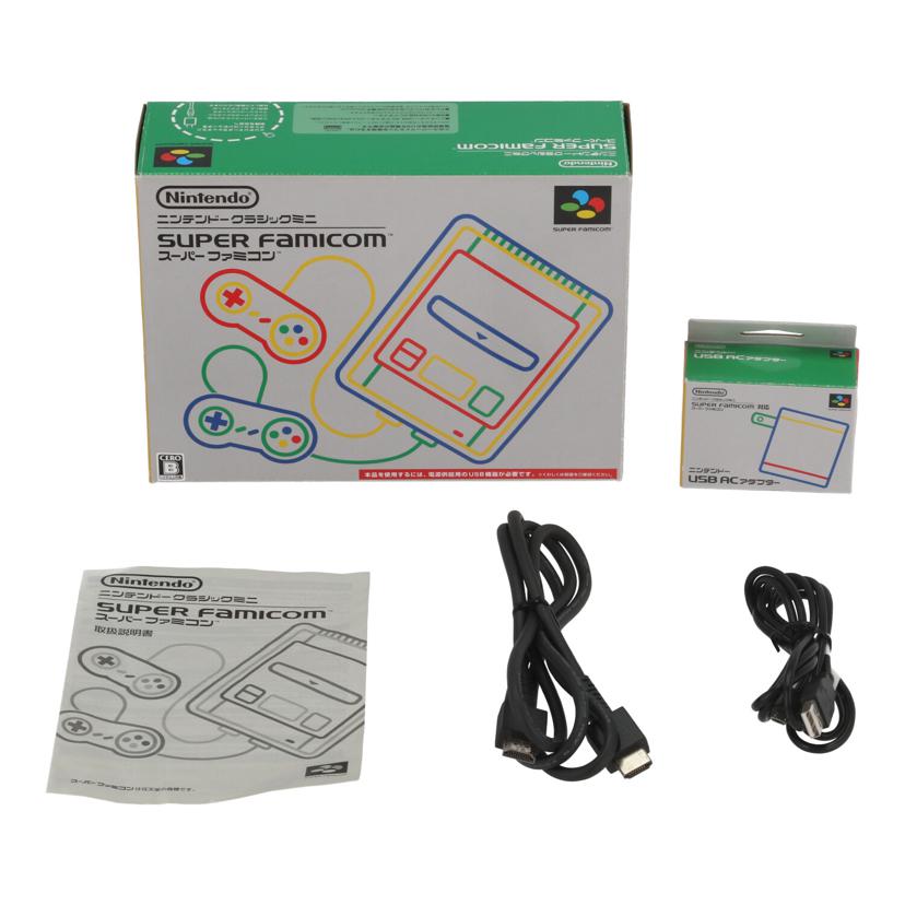 Nintendo 任天堂 ニンテンドー /クラシックミニ スーパーファミリーコンピューター/CLV-S-SHVF//SJE112351786/ABランク/69