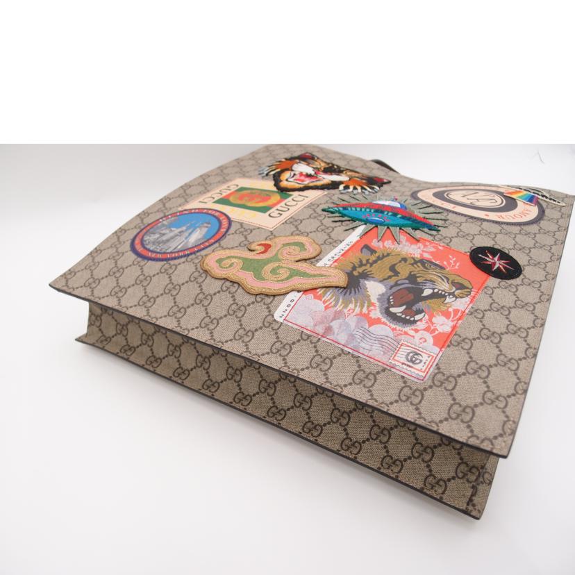 GUCCI/クーリエGGスプリーム2wayトート/ブラウン/474084//000***/SAランク/69