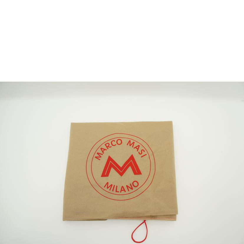 MARCO MASI マルコマージ/レザー巾着バッグ//Aランク/75