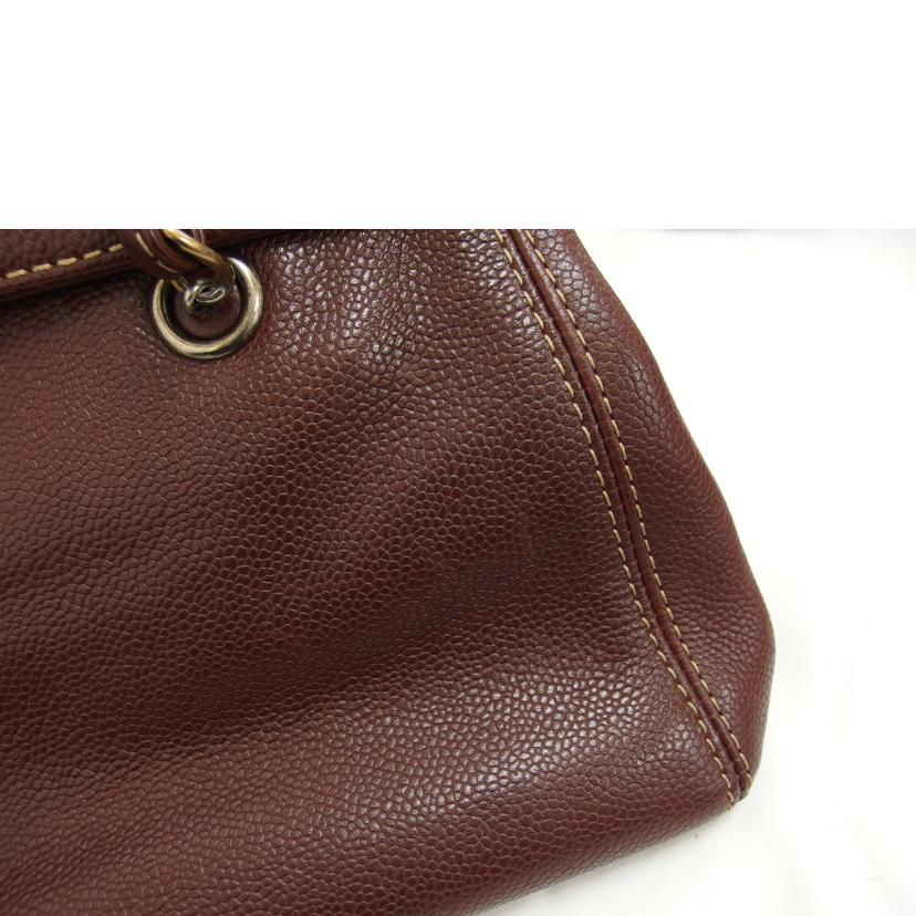 CHANEL シャネル/ココマーク/レザーチェーンショルダーバッグ/ブラウン//694****/ABランク/04