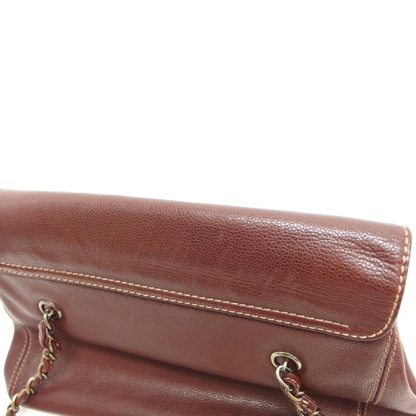 CHANEL シャネル/ココマーク/レザーチェーンショルダーバッグ/ブラウン//694****/ABランク/04