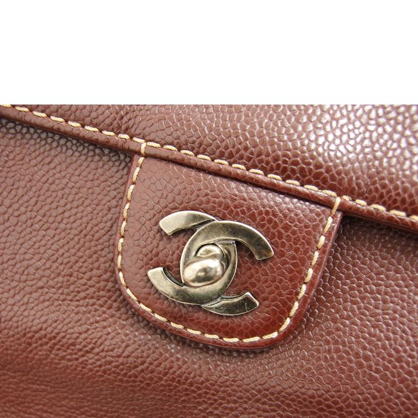 CHANEL シャネル/ココマーク/レザーチェーンショルダーバッグ/ブラウン//694****/ABランク/04