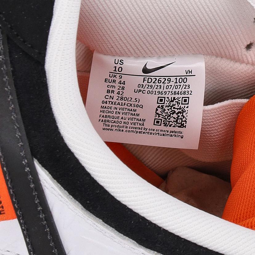 NIKE ナイキ/TIGHTBOOTH×NIKE SB DUNK LOW PRO QS/FD2629-100//Sランク/05