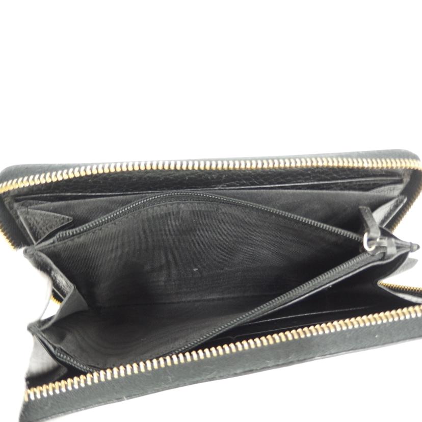 GUCCI グッチ/ラウンドファスナー長財布/GGマーモント/456117//ABランク/82
