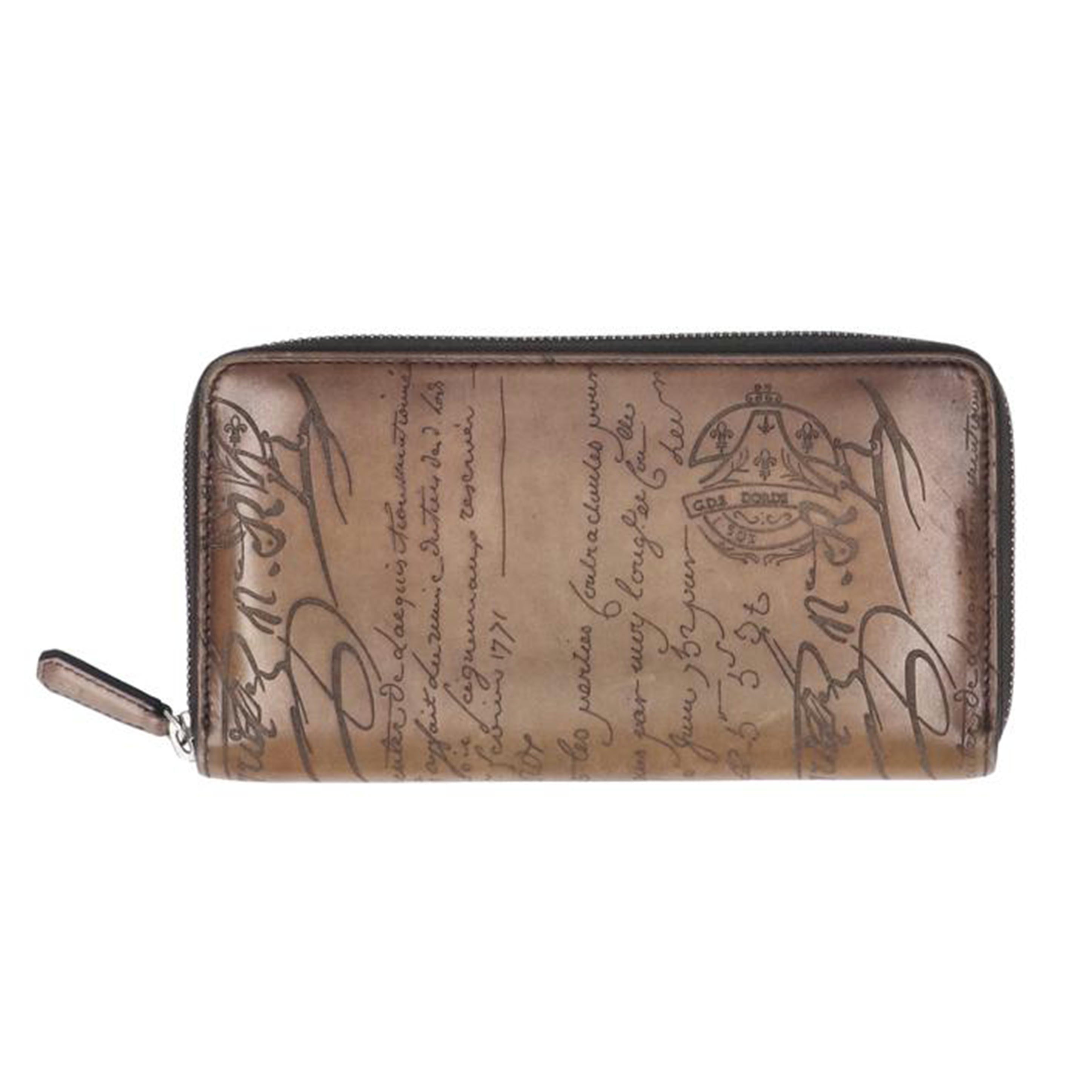 BERLUTI ベルルッティ/カリグラフィスクリットレザーラウンドジップ長財布//Aランク/75