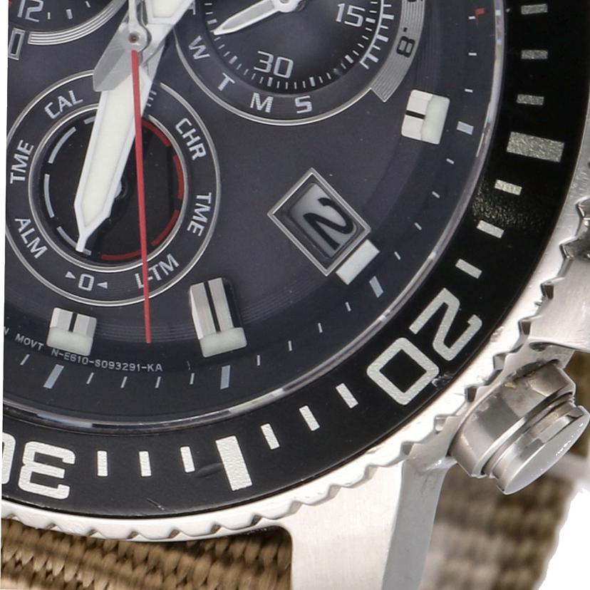 CITIZEN シチズン/プロマスタークロノ/Eco-Drive/電波ソーラー/E640-S062926//040***/ABランク/75