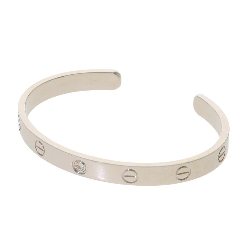 Cartier カルティエ/オープンラブブレス/1Pダイヤ/サイズ:17//EQM988/Aランク/91