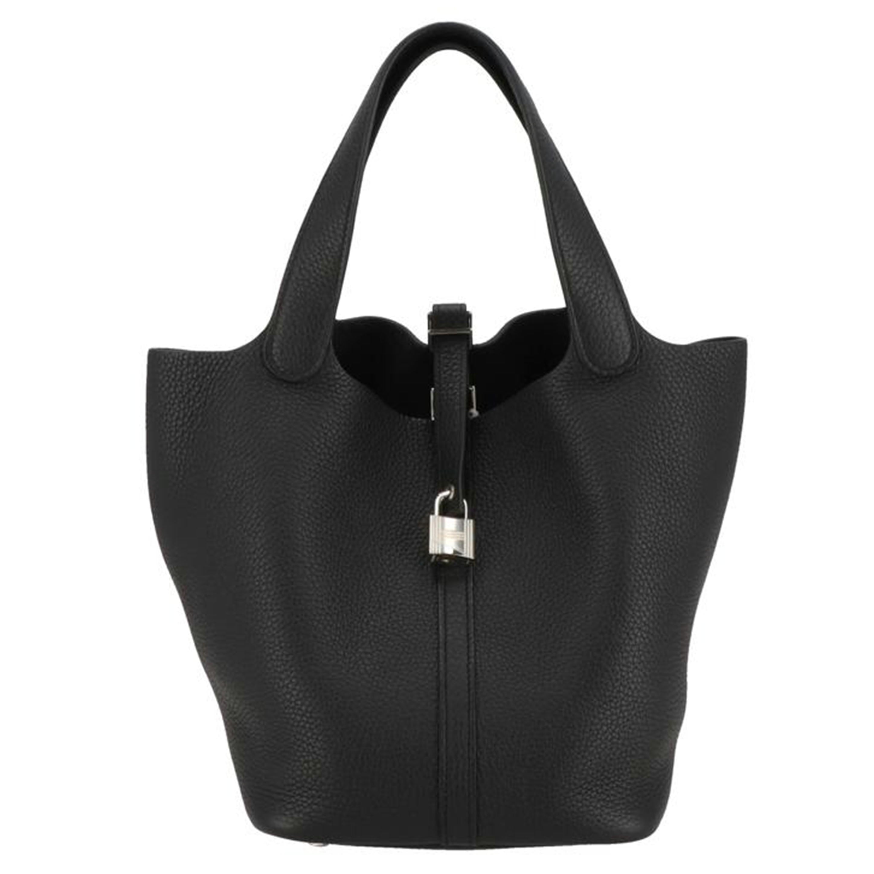 HERMES エルメス/ピコタンロックMM/トゴ/ノワール/H060991//D A***************/Aランク/89
