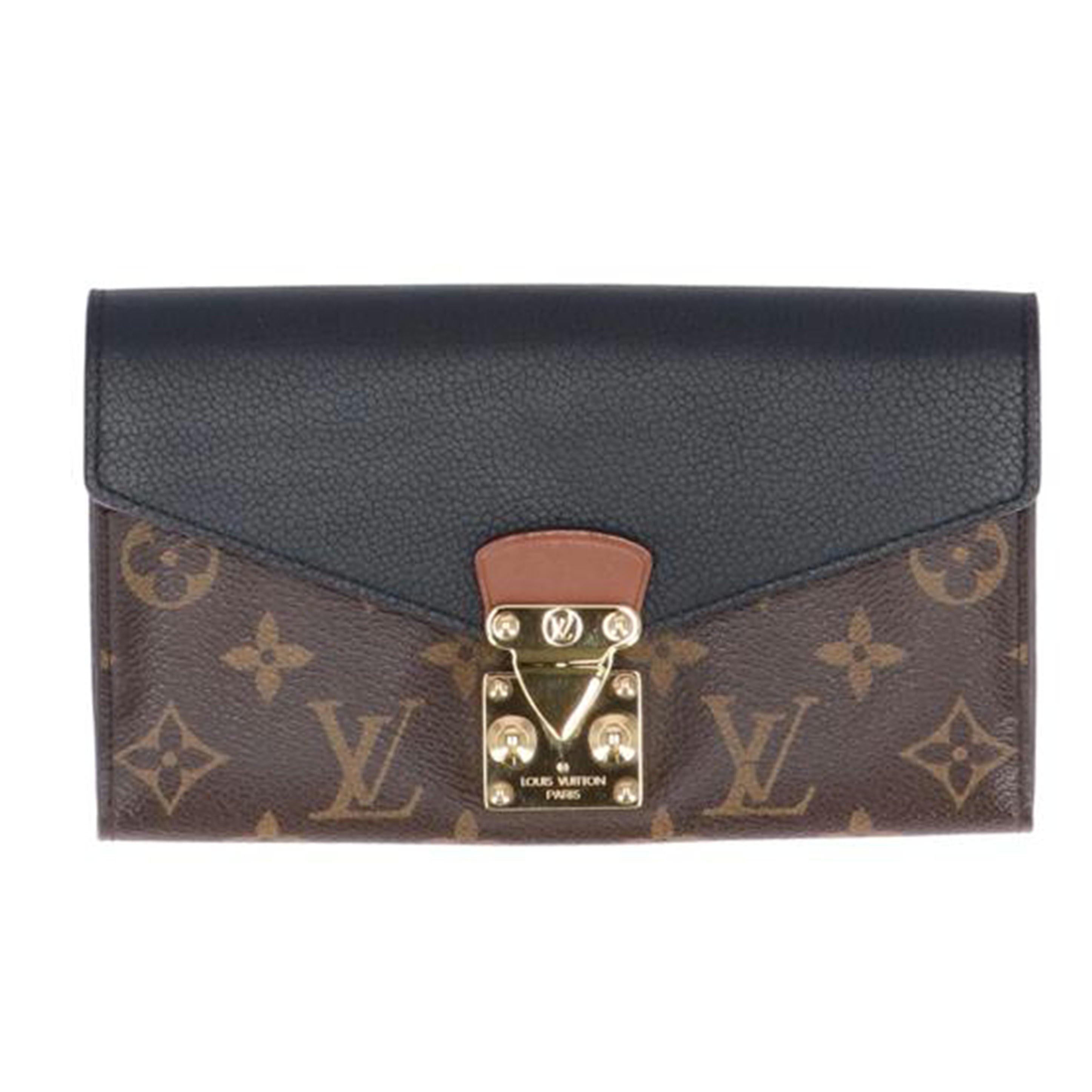 LV ルイヴィトン/ポルトフォイユパラス/モノグラムノワール/M58415//SN3***/Aランク/75