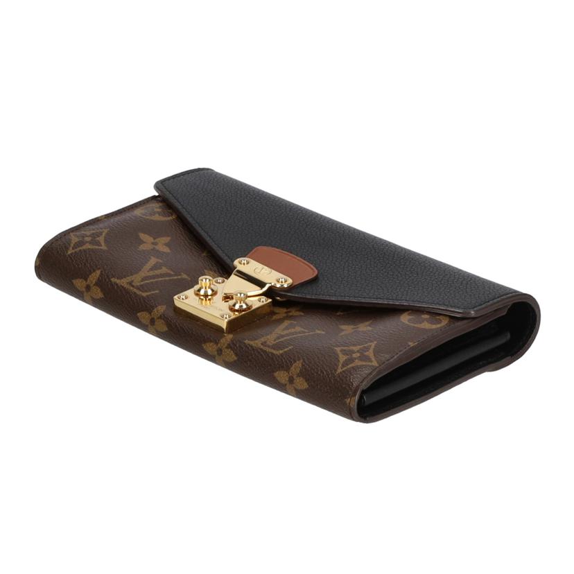 LV ルイヴィトン/ポルトフォイユパラス/モノグラムノワール/M58415//SN3***/Aランク/75
