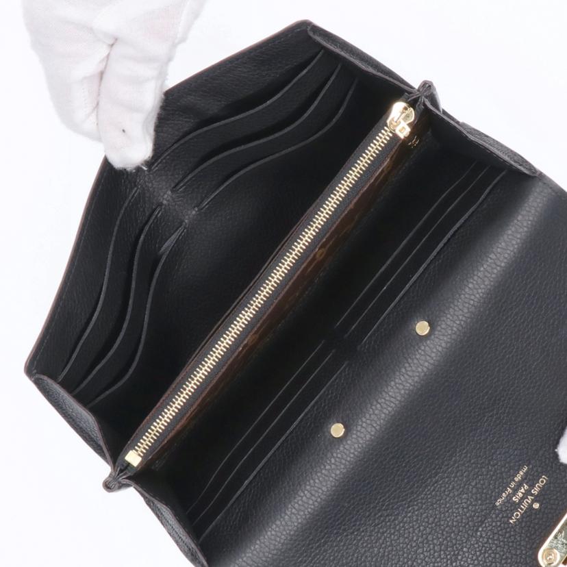 LV ルイヴィトン/ポルトフォイユパラス/モノグラムノワール/M58415//SN3***/Aランク/75