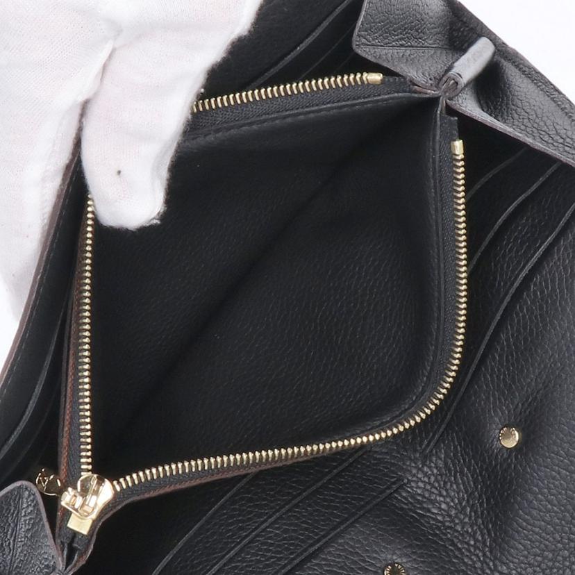 LV ルイヴィトン/ポルトフォイユパラス/モノグラムノワール/M58415//SN3***/Aランク/75