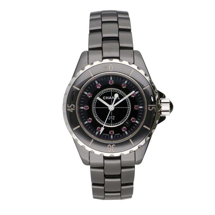 CHANEL シャネル/J12/12Pルビー/クオーツ/H1634//IE5****/ABランク/91