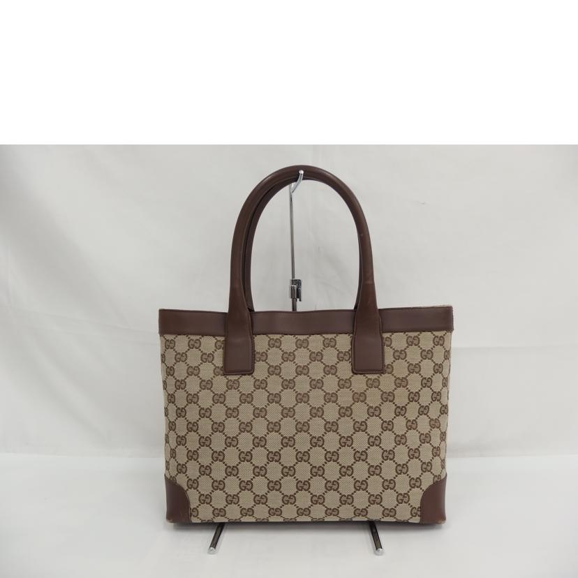 GUCCI グッチ/GGキャンバスレザートート/002.1119.002058//Bランク/82