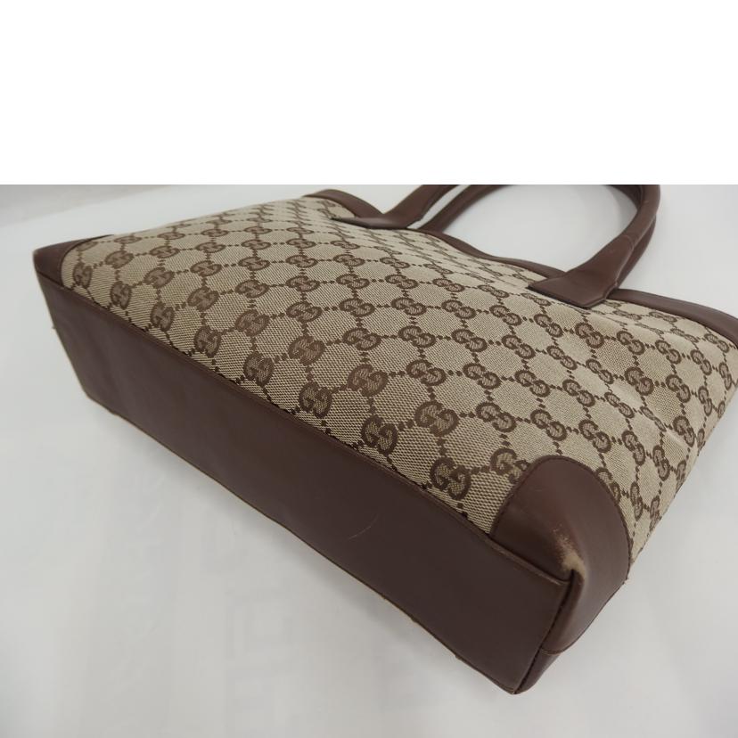 GUCCI グッチ/GGキャンバスレザートート/002.1119.002058//Bランク/82
