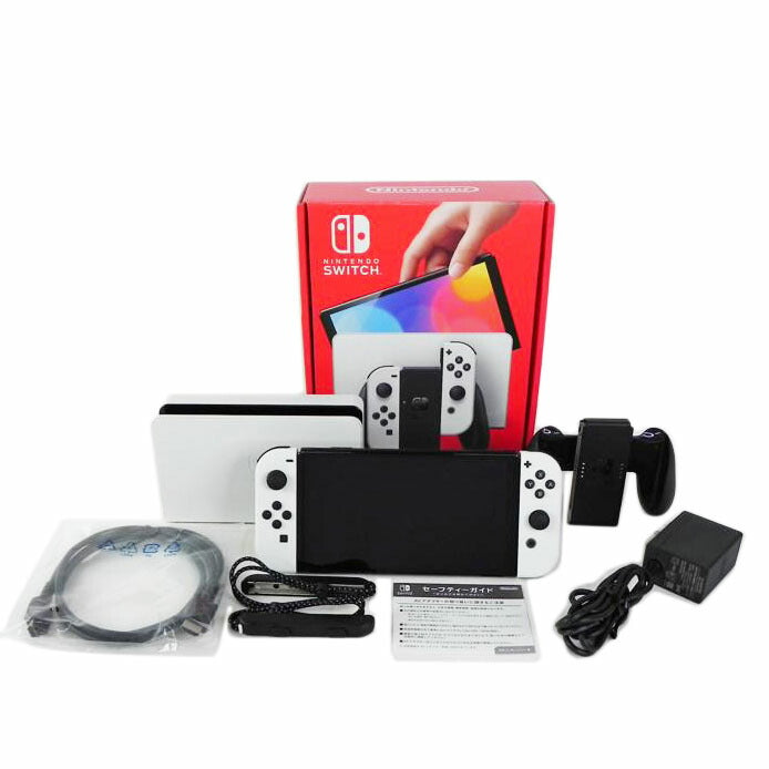 NINTENDO 任天堂/ニンテンドーSwitch 有機ELモデル/ホワイト/HEG-001//XTJ10555737337/Aランク/81