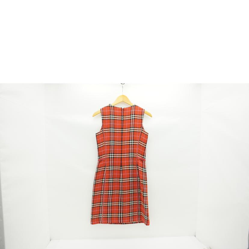 BURBERRY バーバリー/BURBERRY BLUE LABEL ノバチェック ワンピース ツイード RD//Bランク/78