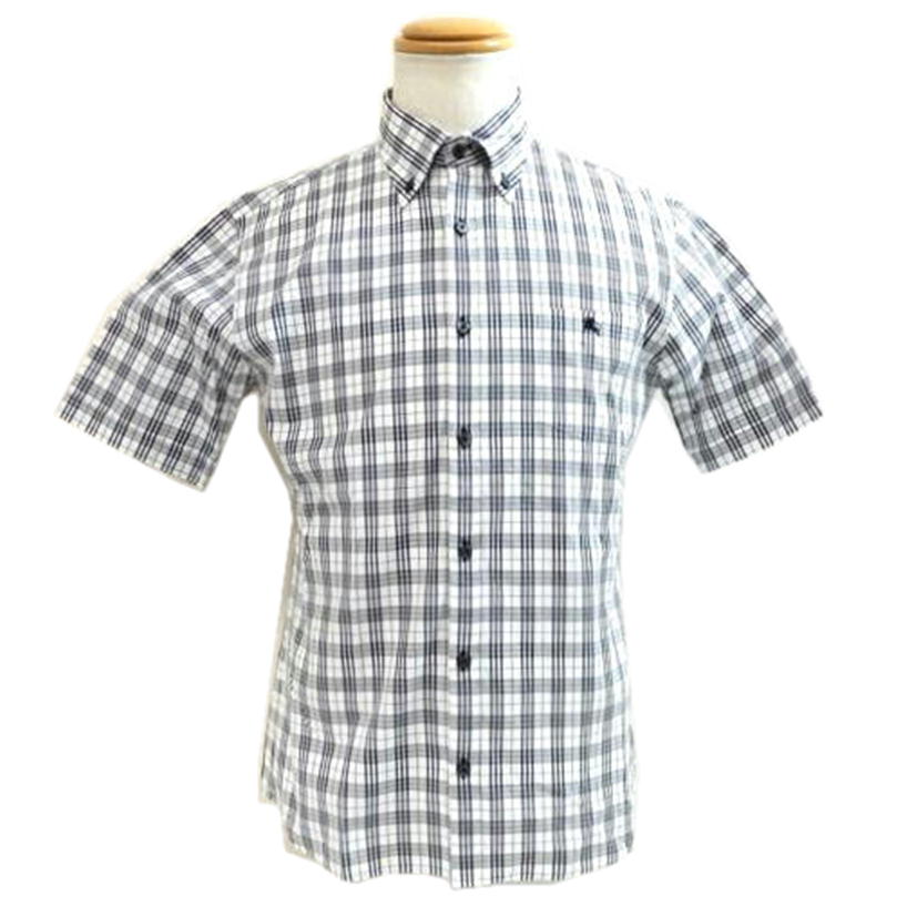 BURBERRY BLACK LABEL バーバリーブラックレーベル/ノバチェック半袖シャツ/BMW16-216-02//Bランク/71