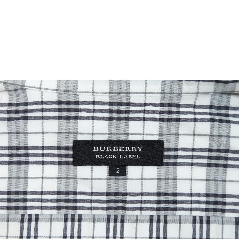 BURBERRY BLACK LABEL バーバリーブラックレーベル/ノバチェック半袖シャツ/BMW16-216-02//Bランク/71