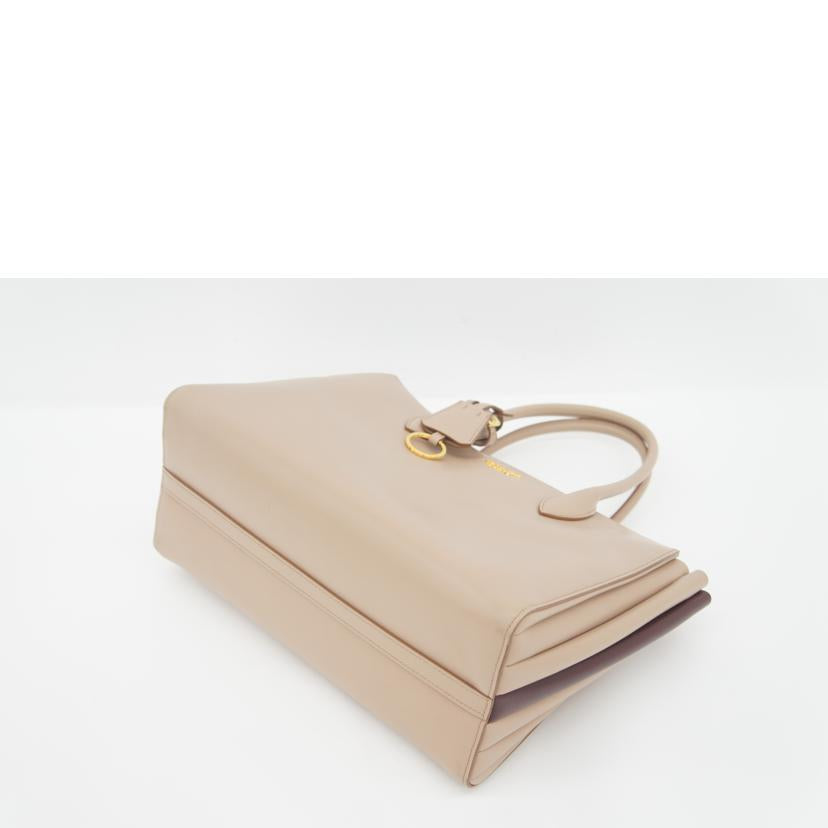 PRADA プラダ/PRADA ビブリオテークトート/ベージュ//ABランク/75