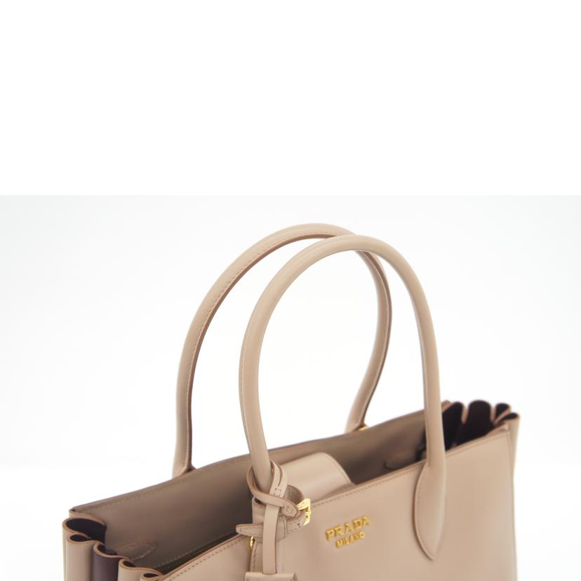 PRADA プラダ/PRADA ビブリオテークトート/ベージュ//ABランク/75