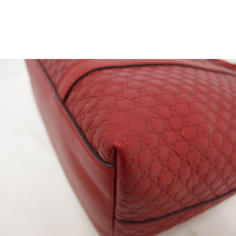 GUCCI グッチ/マイクログッチシマ/2WAYトートバッグ/レッド/449655//204***/Aランク/04