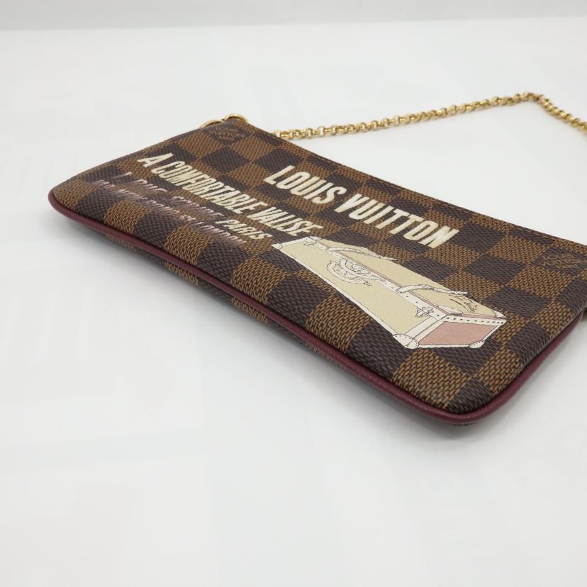 LOUIS VUITTON ルイ・ヴィトン/ポシェット・ミラMM/ダミエ/トランクプリント/N63091//AA4***/Aランク/77