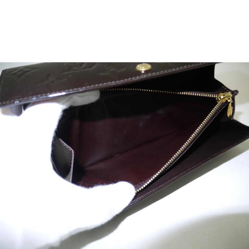LOUIS VUITTON ルイヴィトン/ポルトフォイユサラ/ヴェルニ/アマラント/M93524//TN3***/Aランク/69