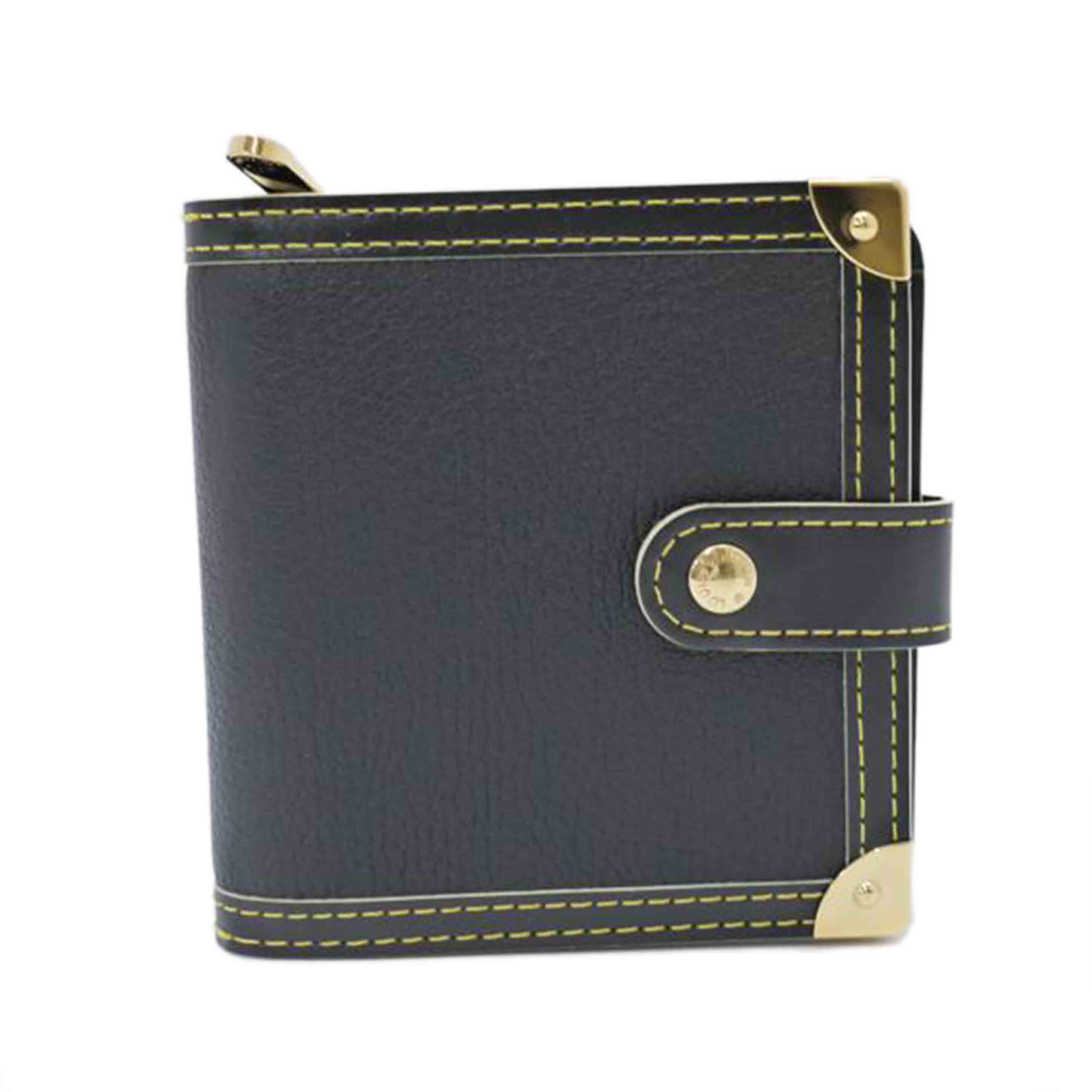 LOUIS VUITTON/コンパクトジップ/スハリ/ブラック/M91828//MI2***/Aランク/69