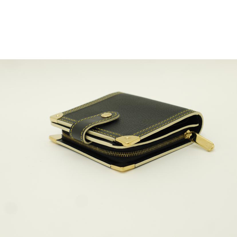 LOUIS VUITTON/コンパクトジップ/スハリ/ブラック/M91828//MI2***/Aランク/69